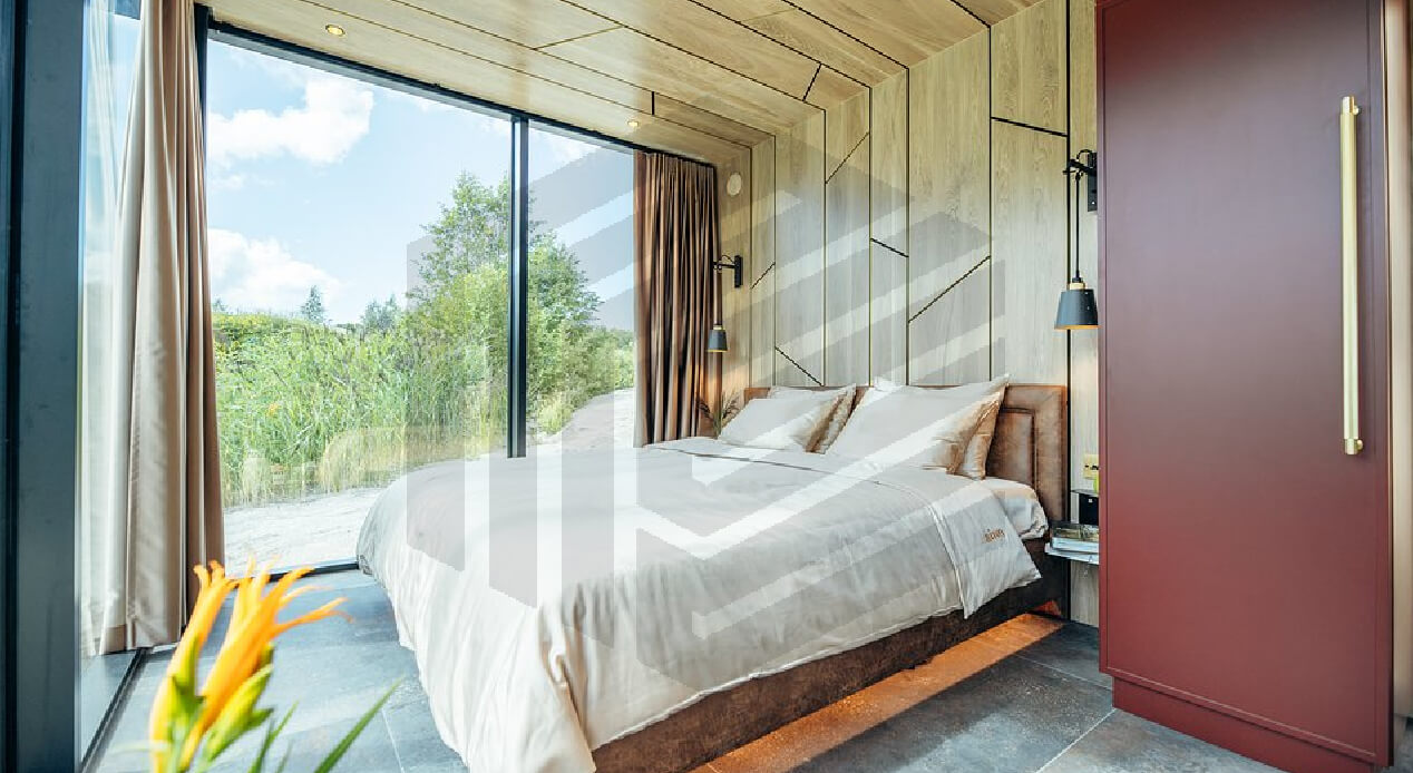 Modecon Mirrage tiny home ibiza-Bedroom